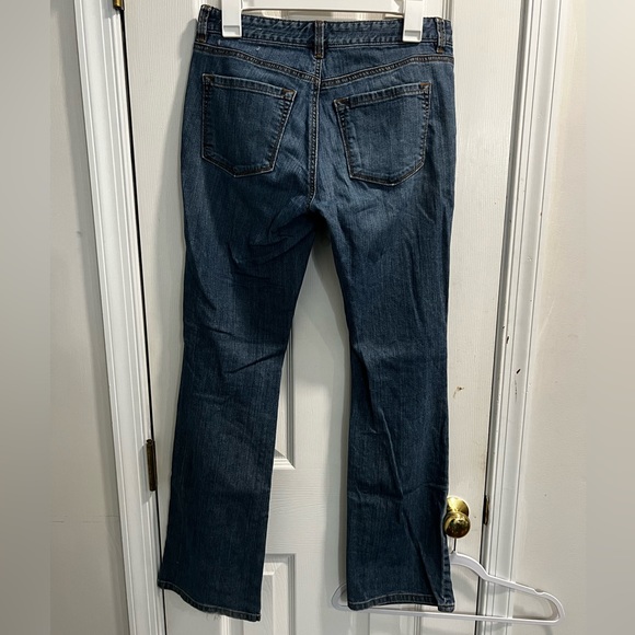 Loft SZ271 Size 4 mid-rise modern boot Jeans Women’s - Picture 3 of 4